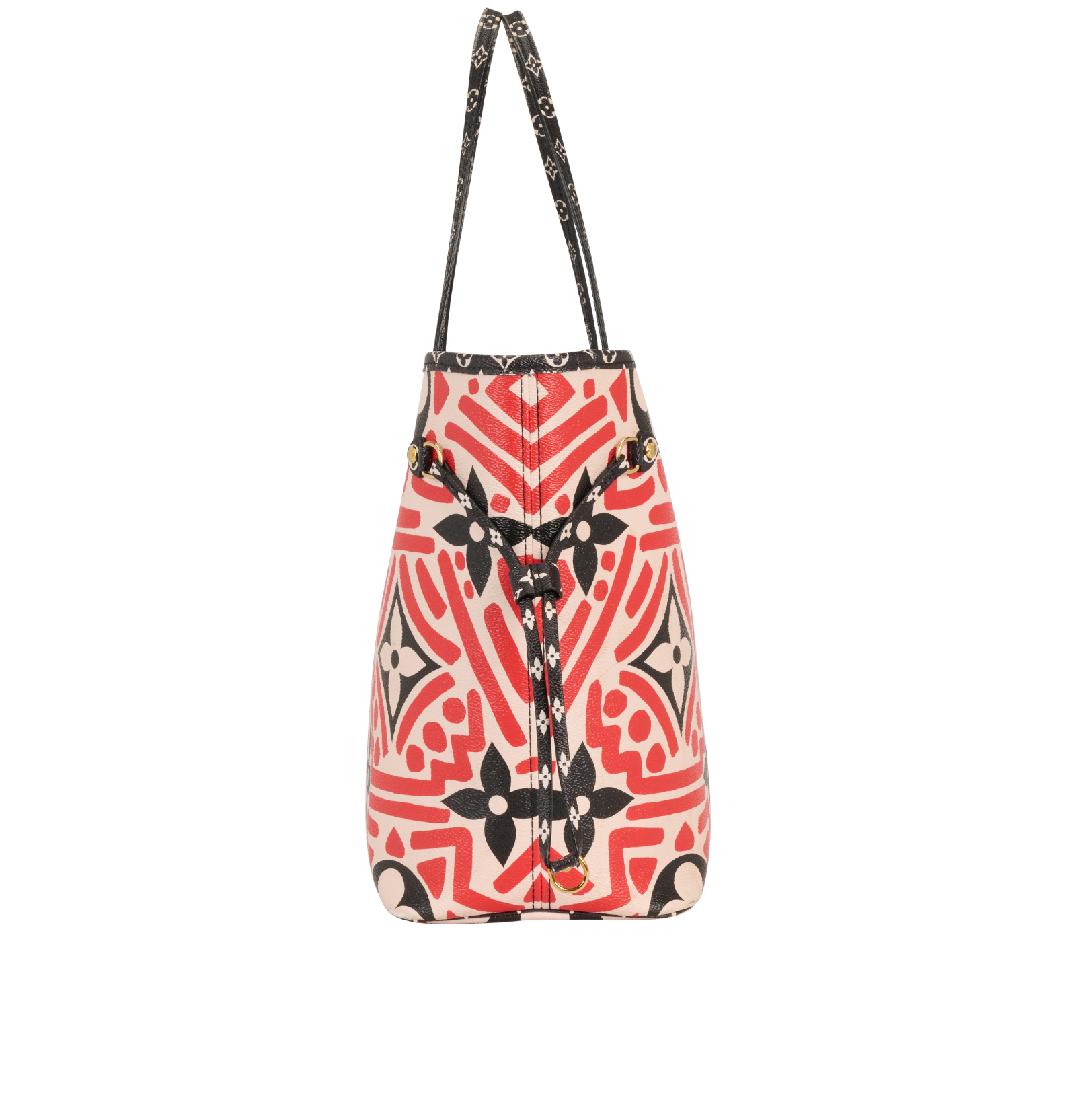 Limited Edition Neverfull MM, &pound;1,100, Handbags, Beige/Black/Red, Canvas, Bottom view